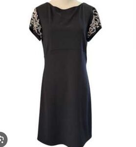 Tash + Sophie Black Dress Sz M NWT